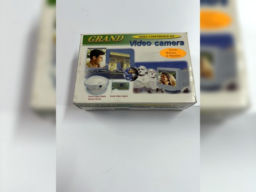 Kit de videoconferencia Grand: cámara CCD y capturadora PCI, nuevo en caja