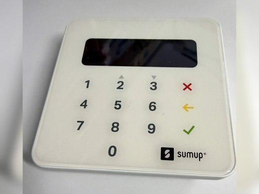 Lector de tarjetas SumUp Air, con caja