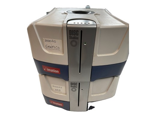 Imation Disc Stakka: dos torres de 100 CD/DVD por USB