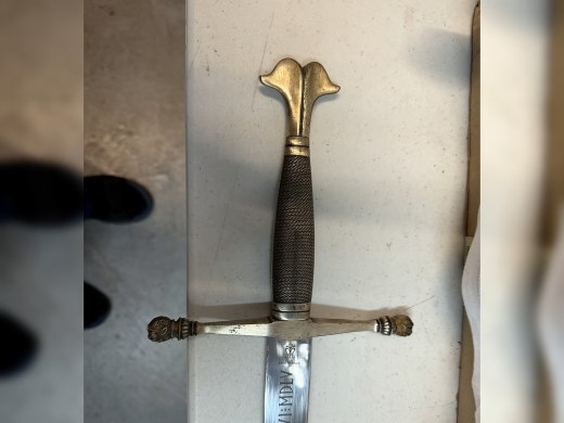 Espada decorativa Carlos V, réplica de Toledo